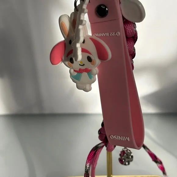 Miu Miu Style | My Melody Paracord Sanrio Jane Birkinfy Miniso Keyfob Handmade - Picture 5 of 8